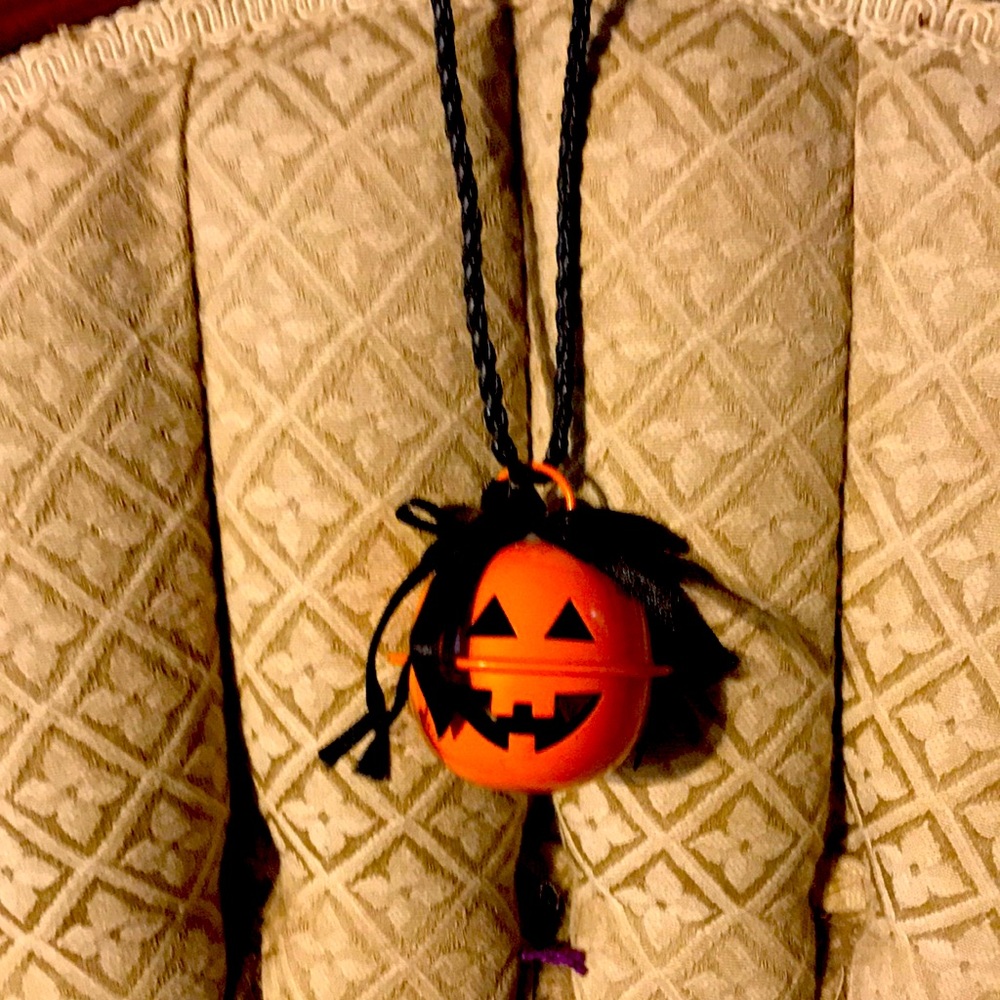 Jack O Lantern necklace